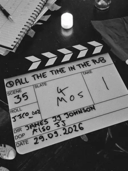 All The Time In The Pub clapperboard